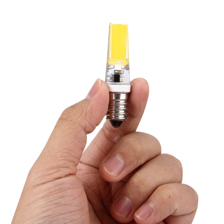 E14 3W 300LM COB LED Light , Silicone Dimmable for Halls / Office / Home, AC 220-240V(Warm White) by buy2fix
