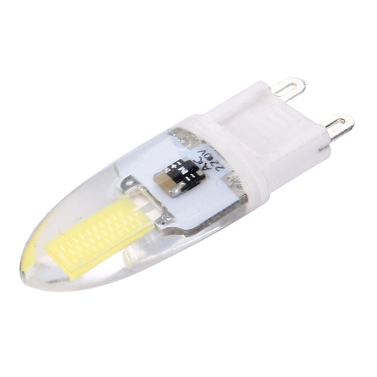 3W COB LED Light , G9 300LM Silicone Dimmable SMD 1505 for Halls / Office / Home, AC 220-240V(White Light) by buy2fix