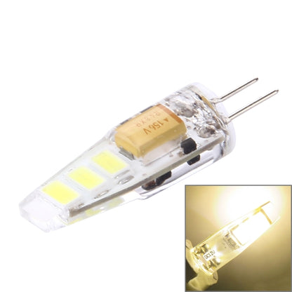 G4 2W 100LM Corn Light Bulb, 6 LED SMD 5730 Silicone, DC 12V(White Light) by buy2fix