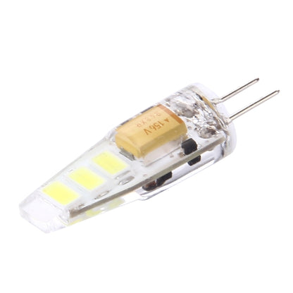 G4 2W 100LM Corn Light Bulb, 6 LED SMD 5730 Silicone, DC 12V(White Light) by buy2fix