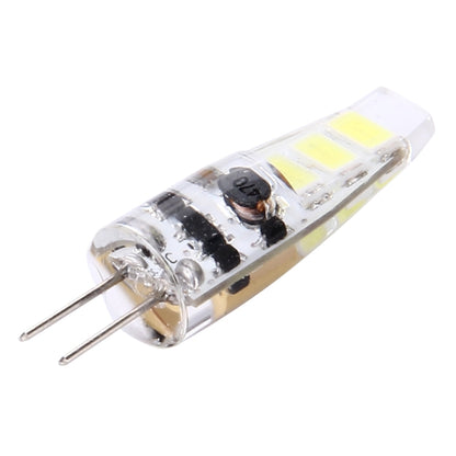 G4 2W 100LM Corn Light Bulb, 6 LED SMD 5730 Silicone, DC 12V(White Light) by buy2fix