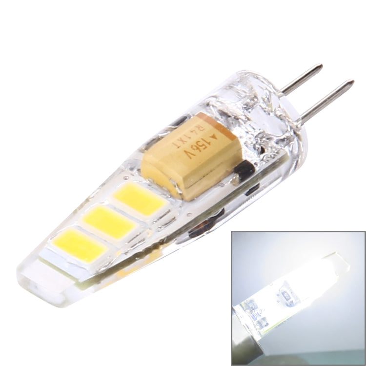 G4 2W 100LM Corn Light Bulb, 6 LED SMD 5730 Silicone, DC 12V(Warm White) by buy2fix
