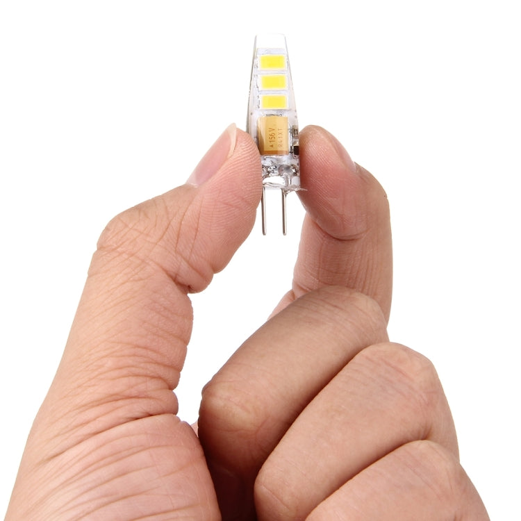 G4 2W 100LM Corn Light Bulb, 6 LED SMD 5730 Silicone, DC 12V(Warm White) by buy2fix