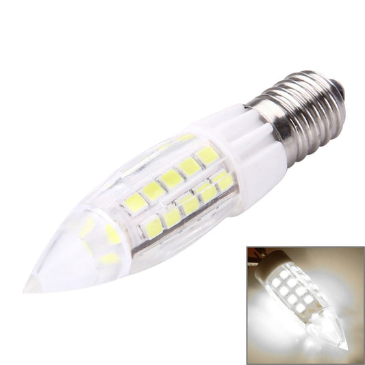 E14 4W 300LM Candle Corn Light Bulb, 44 LED SMD 2835, AC 220-240V(White Light) by buy2fix