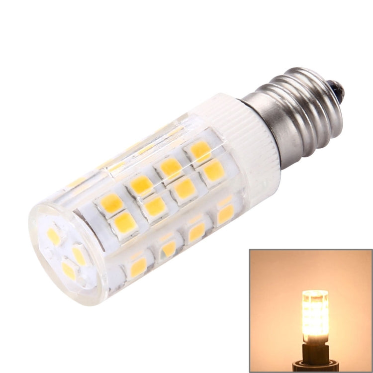 E12 5W 330LM Corn Light Bulb, 51 LED SMD 2835, AC110V-220V(Warm White) by buy2fix