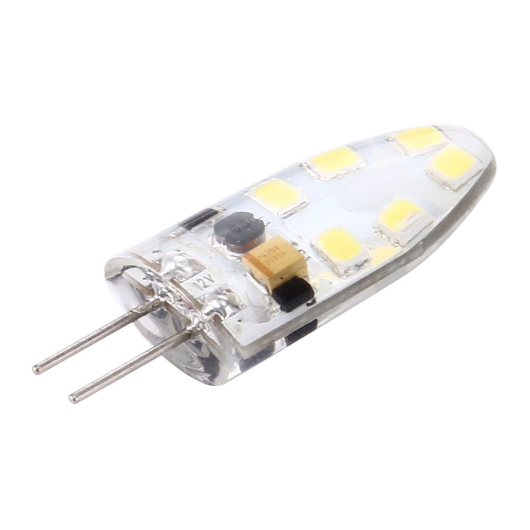 G4 2W 180LM Corn Light Bulb, 12 LED SMD 2835 Silicone, DC 12V, Big Size: 3.9x1.4x0.9cm(White Light) by buy2fix