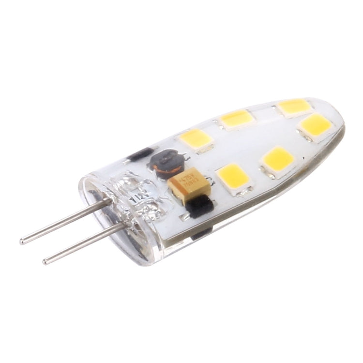 G4 2W 180LM Corn Light Bulb, 12 LED SMD 2835 Silicone, DC 12V, Big Size: 3.9x1.4x0.9cm(Warm White) by buy2fix