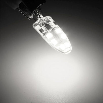 G4 2W 120LM 6 LED SMD 2835 Silicone Corn Light Bulb, DC 12V(White Light) by buy2fix