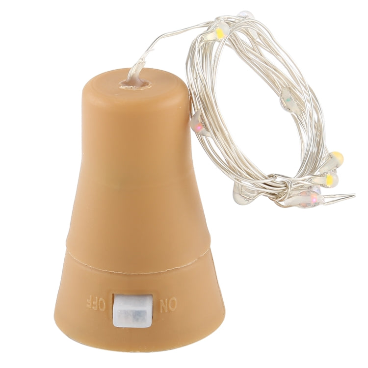 1m 10 LEDs SMD 0603 Solar Powered Copper Wire String Light Fairy Lamp Decorative Light(Colorful Light) by buy2fix