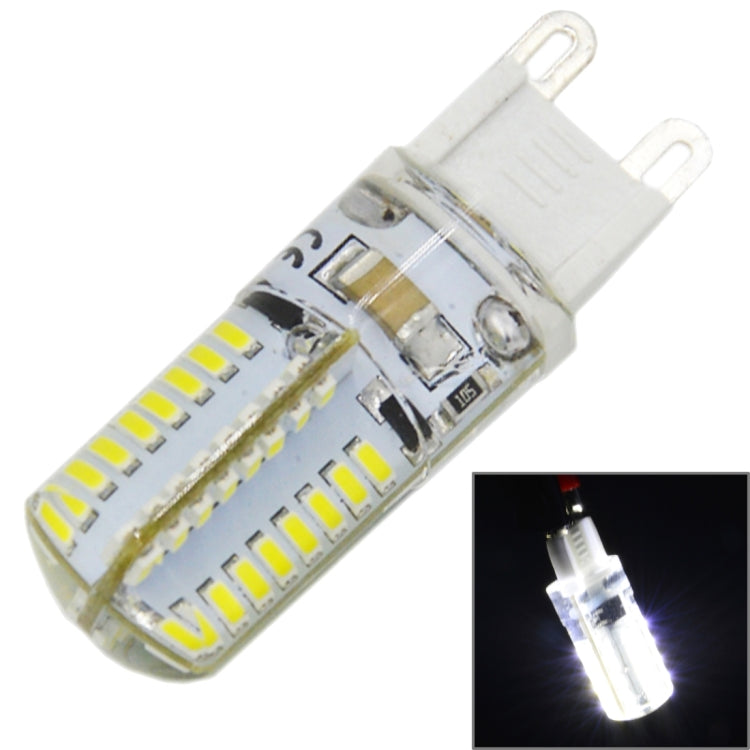 G9 4W 210LM 64 LED SMD 3014 Silicone Corn Light Bulb, AC 110V (White Light) by buy2fix