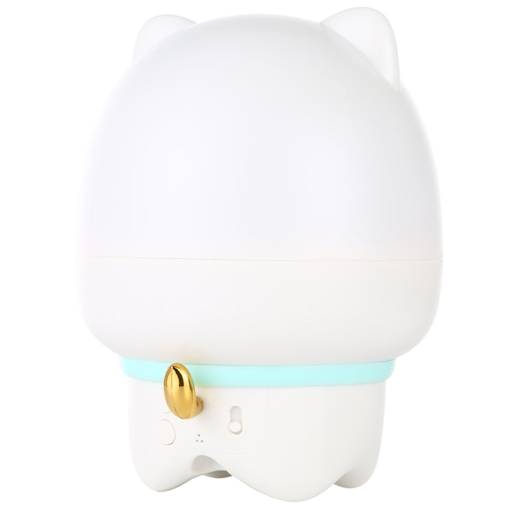 TW-S004 Creative Cute Pet Bluetooth Audio Projection Lamp(White) by buy2fix