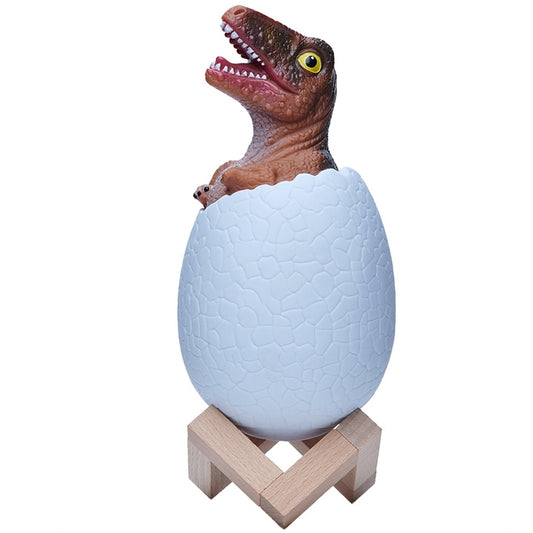 Raptor Shape Creative Touch 3D Decorative Night Light, 3-color Patting Version by buy2fix