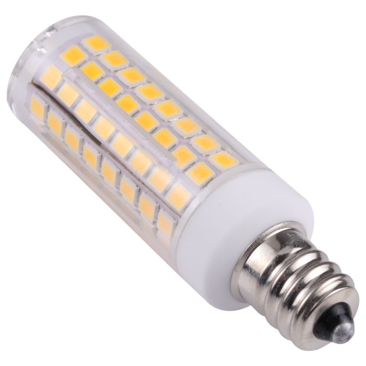E12 102 LEDs SMD 2835 2800-3200K LED Corn Light, AC 110V(Warm White) by buy2fix