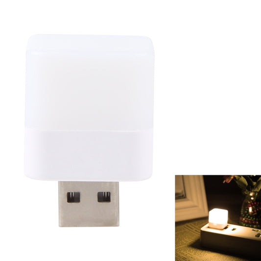 Cube LED USB Mini Night Light (Warm White) - USB Light by buy2fix | Online Shopping UK | buy2fix