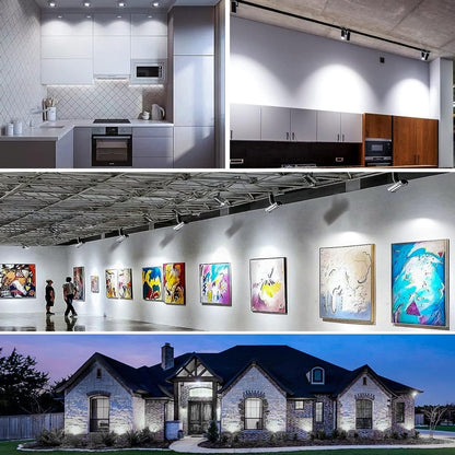 MR16-6LED 5W 2835COB LED Spotlight, AC12-18V DC12-24V (White Light) by buy2fix