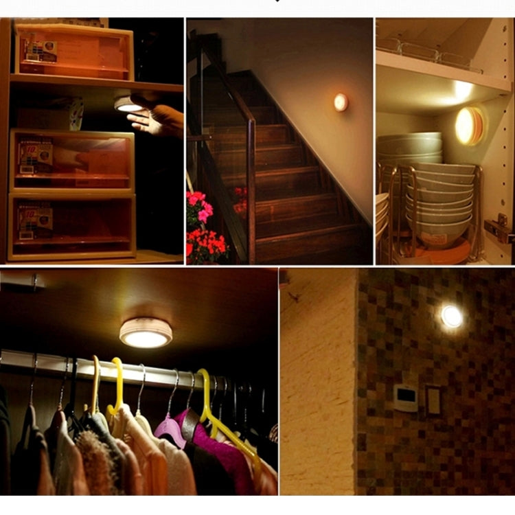 CL037 Warm White Light Infra-red Remote Control LED Night Light , USB Charging Bedroom Wall Light, Remote Control Dstance: 3-5m by buy2fix