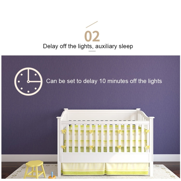 CL037 Warm White Light Infra-red Remote Control LED Night Light , USB Charging Bedroom Wall Light, Remote Control Dstance: 3-5m by buy2fix