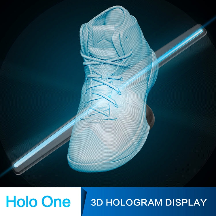 42cm Diameter 450 x 224 Pixels Resolution 3D Advertisement Player Machine , 224 LEDs Hologram Holographic Display Fan with Remote Control, Support 4GB Micro SD Card, AC 100-240V - Accessories & Parts by buy2fix | Online Shopping UK | buy2fix