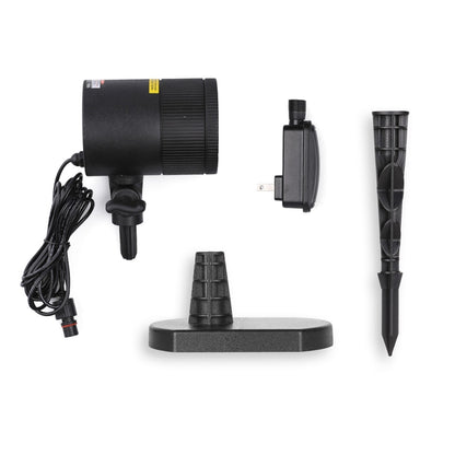 Blinblin CMF-A101 IP65 Waterproof ABS Shell Landscape Light, Dynamic Red + Green Laser Mini Outdoor Lamp by buy2fix