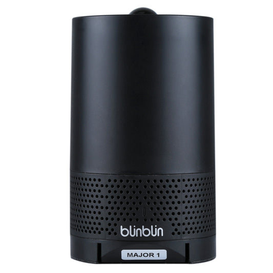 Blinblin Major 1 6W USB Charging Portable RGB Laser Projector Bluetooth Stereo Sound Speaker(Black) - Desktop Speaker by buy2fix | Online Shopping UK | buy2fix