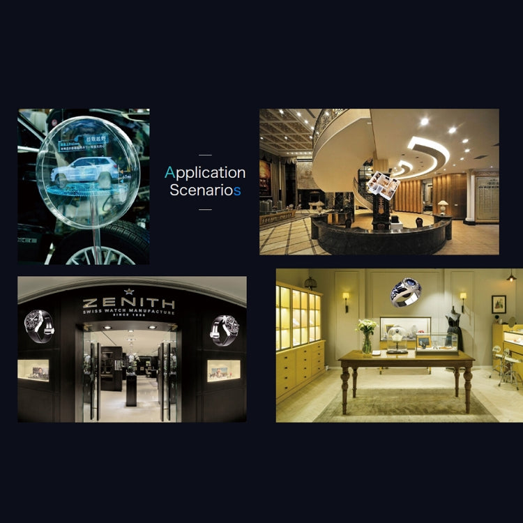3D Hologram LED Fan Display Billboard with Shell, WiFi App Control, Display Resolution: 512 x 512 Pixels - Accessories & Parts by buy2fix | Online Shopping UK | buy2fix