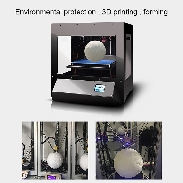 10cm Touch Control 3D Print Jupiter Lamp, USB Charging 2-Color Changing Energy-saving LED Night Light with Wooden Holder Base by buy2fix