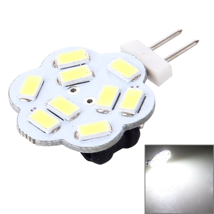 G4 9 LED SMD 5730 Flower Decorative Light for Indoor / Outdoor Decoration, DC/AC 12-24V, Side Pins (White Light) by buy2fix
