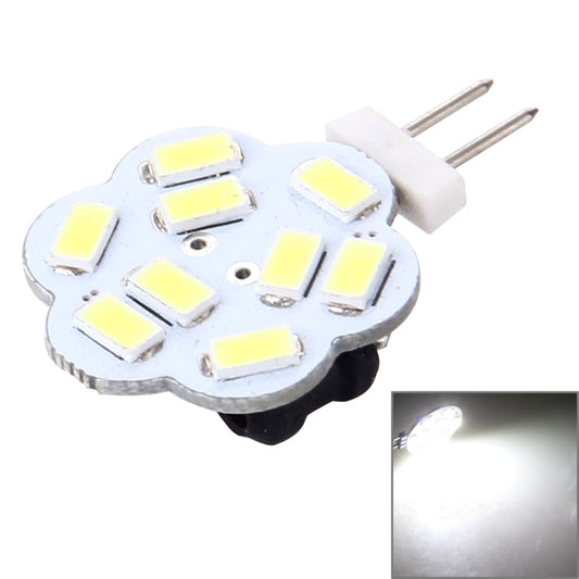 G4 9 LED SMD 5730 Flower Decorative Light for Indoor / Outdoor Decoration, DC/AC 12-24V, Side Pins (White Light) by buy2fix