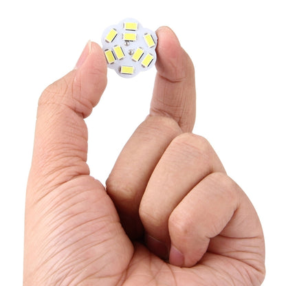 G4 9 LED SMD 5730 Flower Decorative Light for Indoor / Outdoor Decoration, DC/AC 12-24V, Side Pins (White Light) by buy2fix