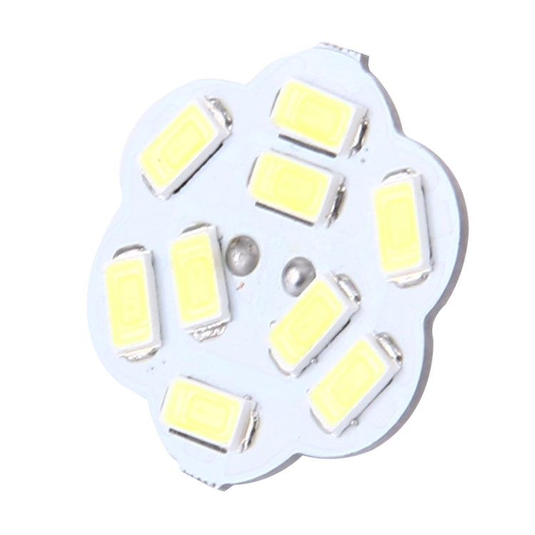 G4 9 LED SMD 5730 Flower Decorative Light for Indoor / Outdoor Decoration, DC/AC 12-24V, Back Pins(White Light) by buy2fix