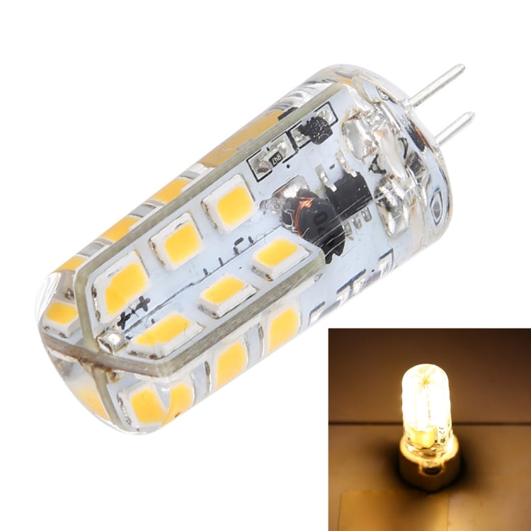 G4 SMD 2835 24 LEDs LED Corn Light Bulb, AC 12V, DC 12-24V (Warm White) by buy2fix