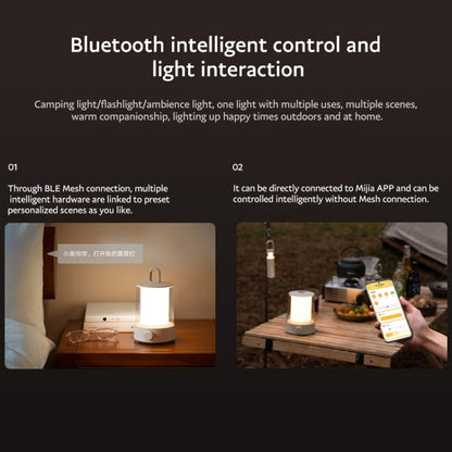 Original Xiaomi Mijia Separable Camping Light Flashlight 2 in 1 by Xiaomi