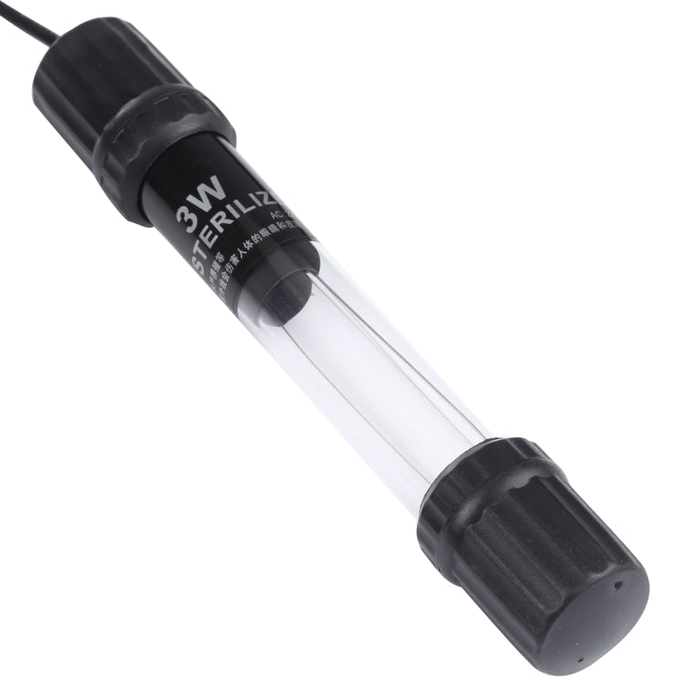 UV-003 3W Ultraviolet Germicidal Lamp Disinfection Light for Aquarium, EU Plug - Fish Tank Lamps by buy2fix | Online Shopping UK | buy2fix
