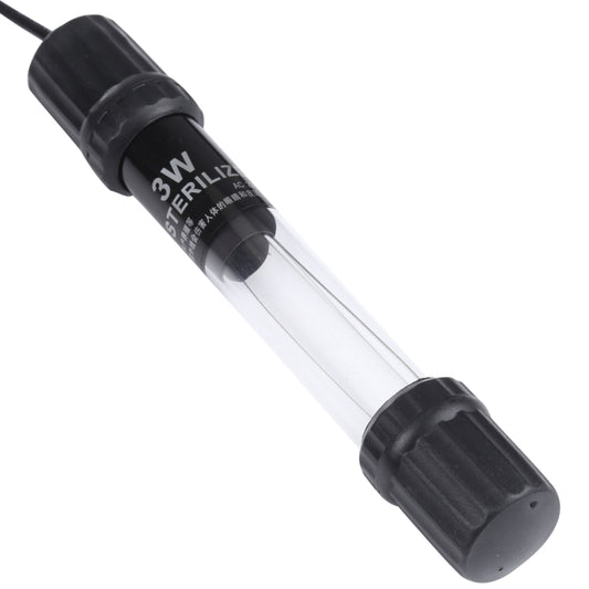 UV-003 3W Ultraviolet Germicidal Lamp Disinfection Light for Aquarium, EU Plug - Fish Tank Lamps by buy2fix | Online Shopping UK | buy2fix