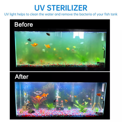 UV-013 13W Ultraviolet Germicidal Lamp Disinfection Light for Aquarium, EU Plug - Fish Tank Lamps by buy2fix | Online Shopping UK | buy2fix