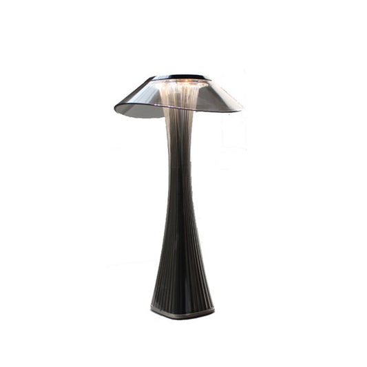 Small Waist USB Charging Students Learn Eye Protection LED Table Lamp(Grey) by buy2fix