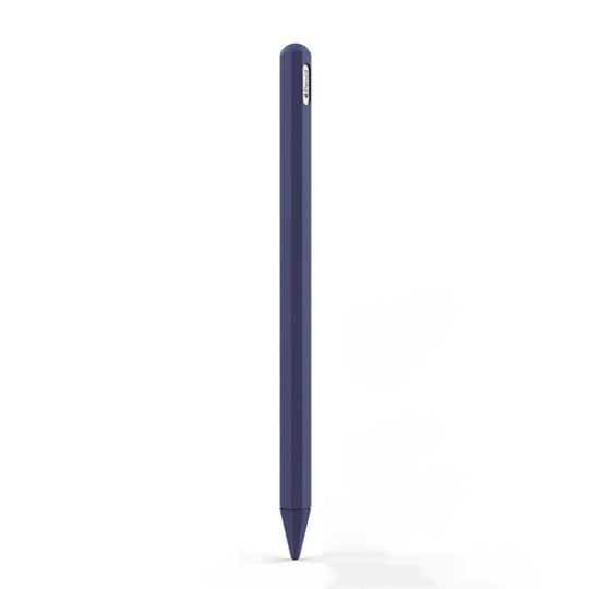 Stylus Pen Silica Gel Protective Case for Apple Pencil 2 (Blue)