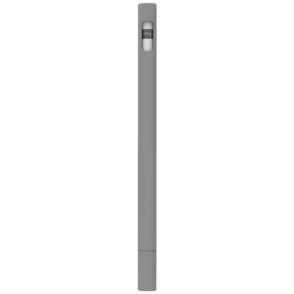 LOVE MEI For Apple Pencil 1 Triangle Shape Stylus Pen Silicone Protective Case Cover (Grey) - Pencil Accessories by LOVE MEI | Online Shopping UK | buy2fix