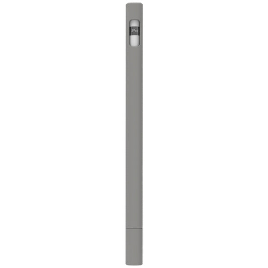 LOVE MEI For Apple Pencil 1 Triangle Shape Stylus Pen Silicone Protective Case Cover (Grey) - Pencil Accessories by LOVE MEI | Online Shopping UK | buy2fix