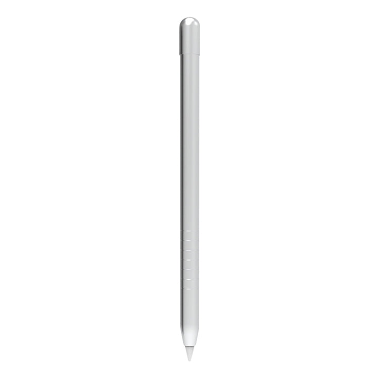 Metal Matte Non-slip Stylus Pen Protective Case for Apple Pencil 1 (Grey) by buy2fix