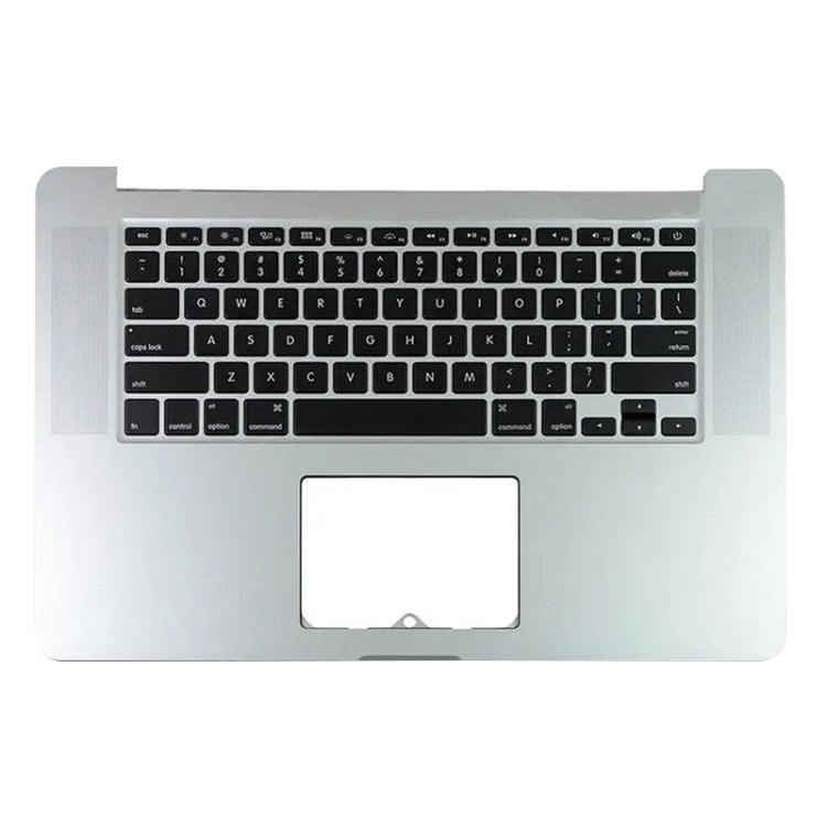 For Macbook Pro 15 A1398 2013 2014 US Keyboard with C Shell (Silver) - Keyboard by buy2fix | Online Shopping UK | buy2fix