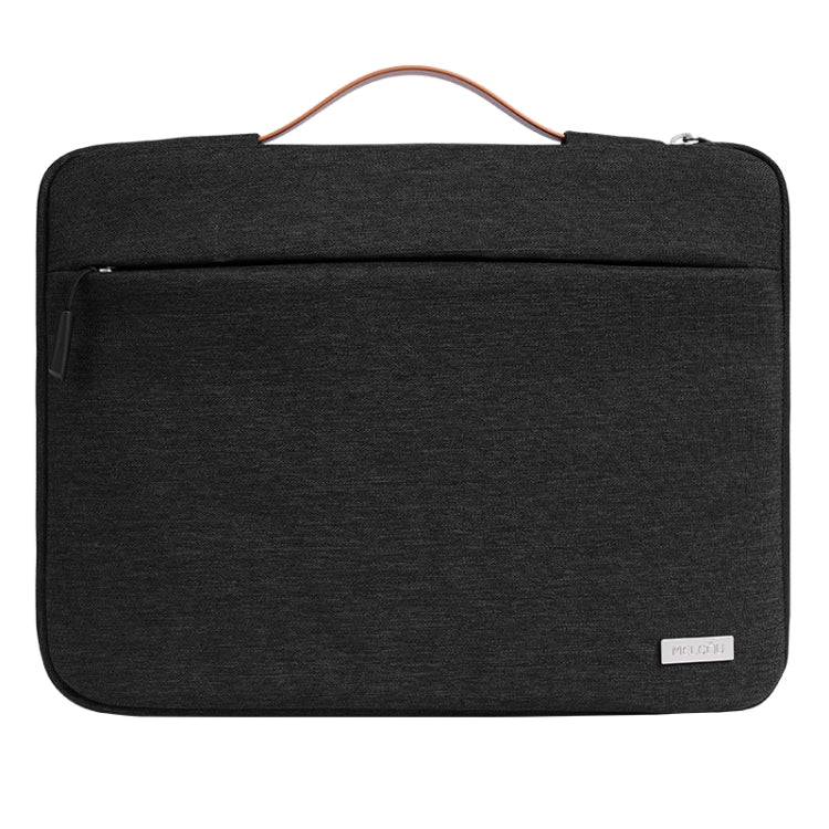For 13 inch Laptop Zipper Waterproof Handheld Sleeve Bag (Black) by buy2fix