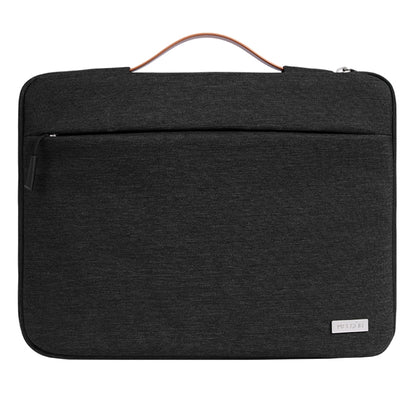 For 13 inch Laptop Zipper Waterproof Handheld Sleeve Bag (Black) by buy2fix
