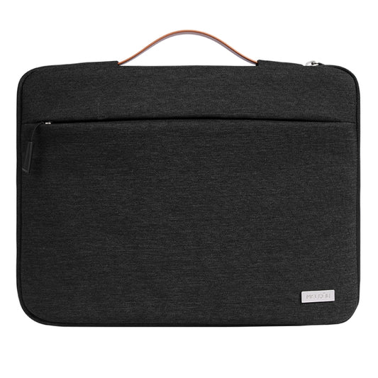 For 14 inch Laptop Zipper Waterproof Handheld Sleeve Bag (Black) by buy2fix