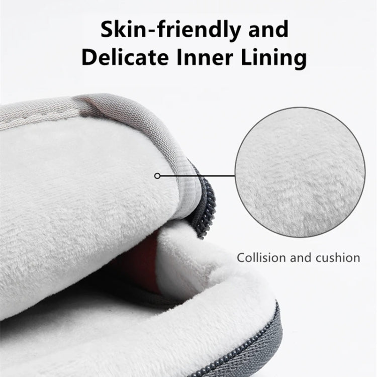 For 14 inch Laptop Zipper Waterproof Handheld Sleeve Bag (Beige White) by buy2fix