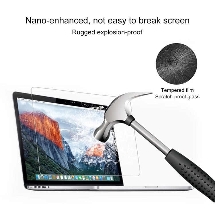 For MacBook Pro 16 inch 9H Laptop Tempered Glass Screen Protective Film by buy2fix