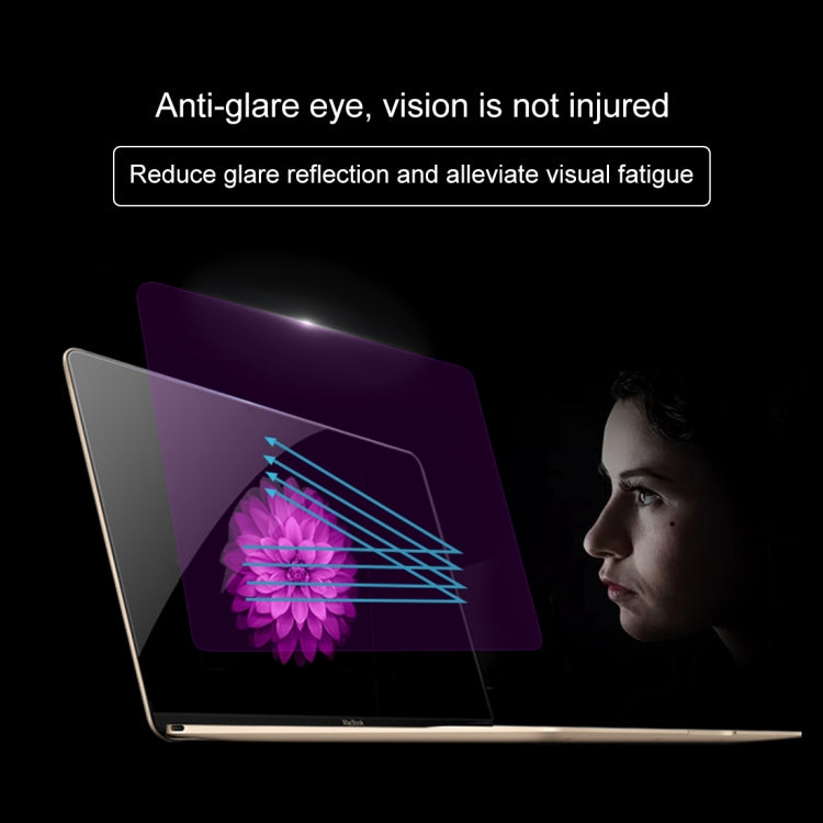 9H Surface Hardness Anti Blue-ray Explosion-proof Tempered Glass Film for Macbook Pro 13.3 inch with Touch Bar (A1706) by buy2fix
