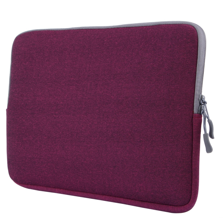 For Macbook Pro 15.4 inch Laptop Bag Soft Portable Package Pouch (Purple) - Protective Bags by buy2fix | Online Shopping UK | buy2fix