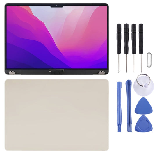 For MacBook Air 13.6 inch A2681 2022 Original LCD Screen with Digitizer Full Assembly (Gold) - LCD Screen by buy2fix | Online Shopping UK | buy2fix