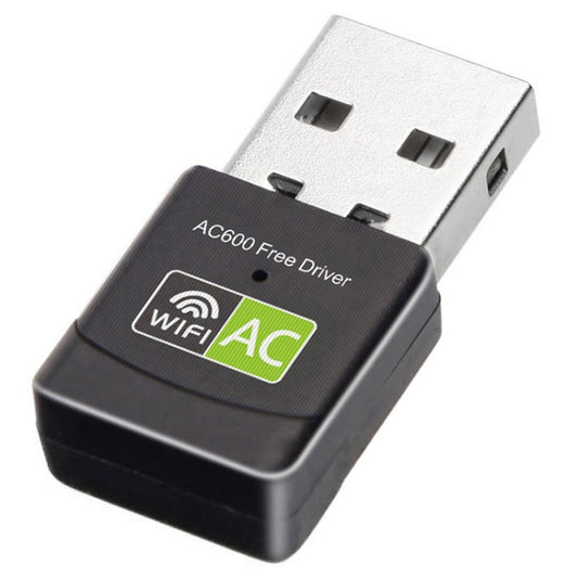 600Mbps AC Dual Band USB WIFI Adapter - USB Network Adapter by buy2fix | Online Shopping UK | buy2fix